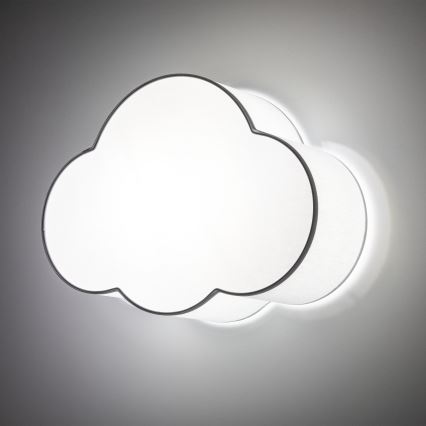 Brilagi - Dětské stropní svítidlo NIMBUS MINI 2xE27/15W/230V šedá