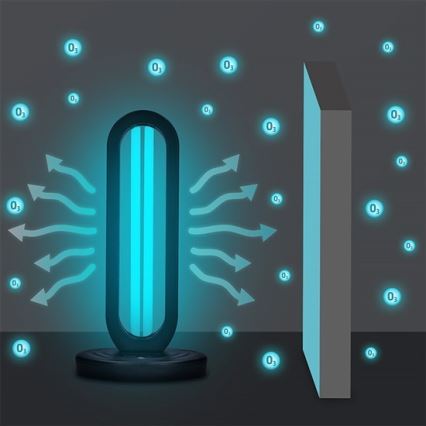 Brilagi - Dezinfekční germicidní lampa UVC/38W/230V + dálkové ovládání