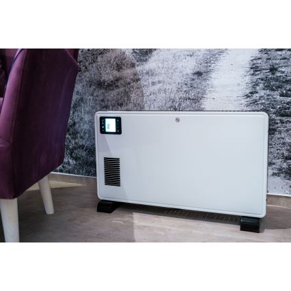 Brilagi - Elektrický přímotop/konvektor 1000/1300/2300W LCD/časovač/TURBO/termostat bílá + DO