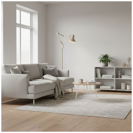 Brilagi - Flexibilní stojací lampa TASKER 1xE27/60W/230V 184 cm béžová