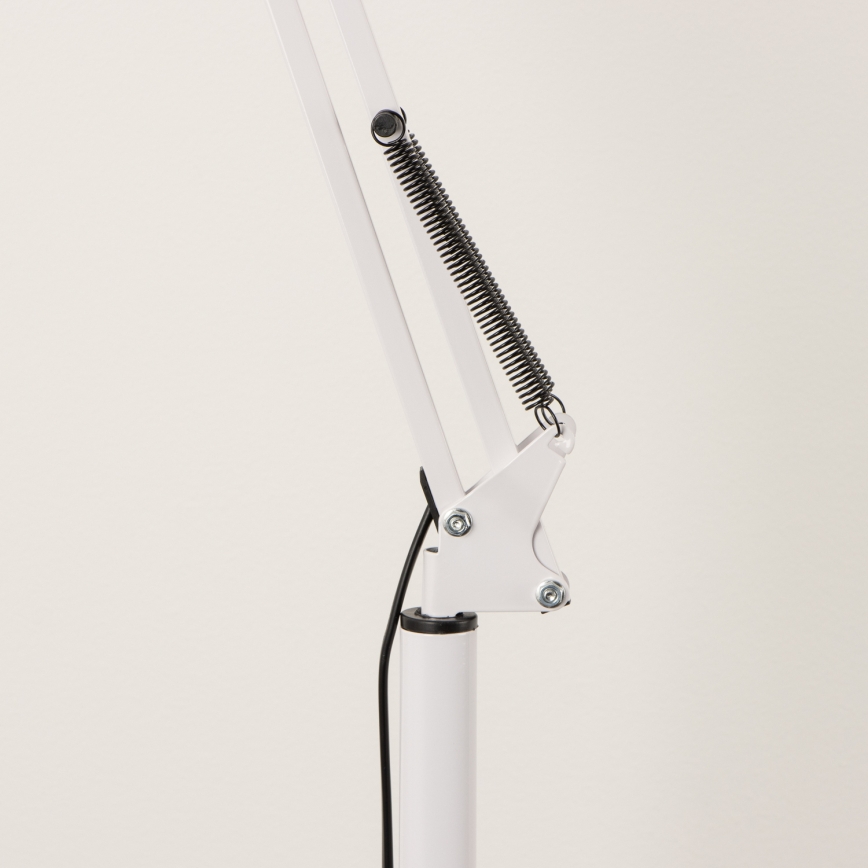 Brilagi - Flexibilní stojací lampa TASKER 1xE27/60W/230V 184 cm bílá