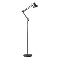 Brilagi - Flexibilní stojací lampa TASKER 1xE27/60W/230V 184 cm černá