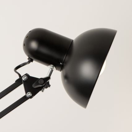 Brilagi - Flexibilní stojací lampa TASKER 1xE27/60W/230V 184 cm černá