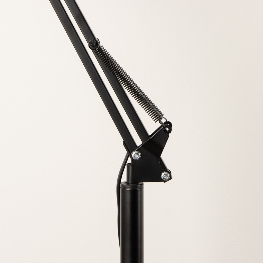 Brilagi - Flexibilní stojací lampa TASKER 1xE27/60W/230V 184 cm černá