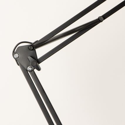 Brilagi - Flexibilní stojací lampa TASKER 1xE27/60W/230V 184 cm černá