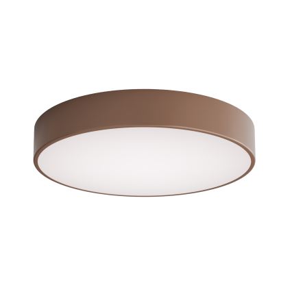 Brilagi - Koupelnové stropní svítidlo se senzorem pohybu a soumraku CLARE 4xE27/24W/230V pr. 50 cm hnědá IP54