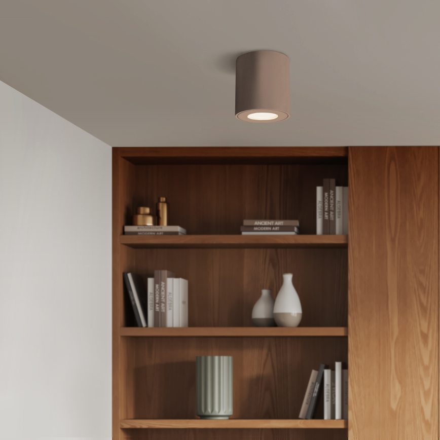 Brilagi - Koupelnové bodové svítidlo MIA 1xGU10/30W/230V 84x80 mm béžová IP44