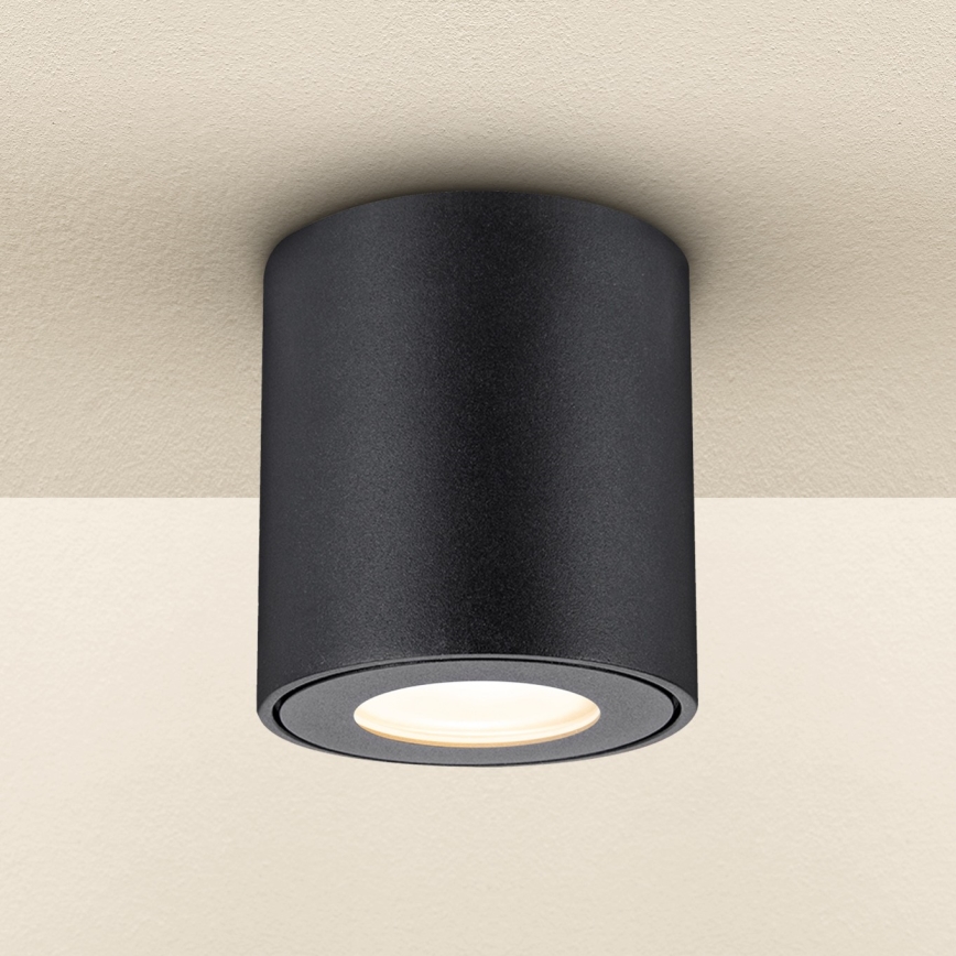 Brilagi - Koupelnové bodové svítidlo MIA 1xGU10/30W/230V 84x80 mm černá IP54