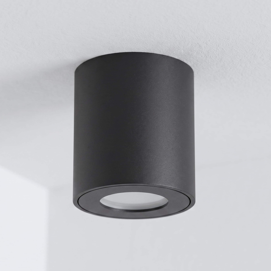 BRILAGI - Koupelnové bodové svítidlo MIA 1xGU10/30W/230V 84x80 mm černá IP54