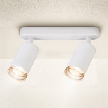 Brilagi - Koupelnové bodové svítidlo SELE 2xGU10/30W/230V IP44 bílá
