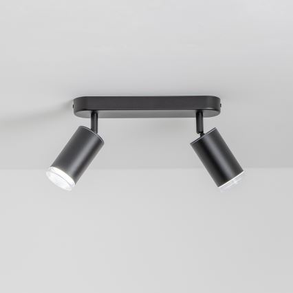 Brilagi - Koupelnové bodové svítidlo SELE 2xGU10/30W/230V IP44 černá