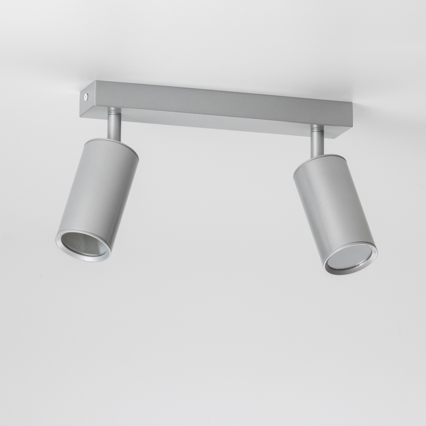Brilagi - Koupelnové bodové svítidlo SELE 2xGU10/30W/230V IP44 stříbrná
