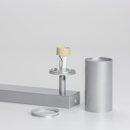 Brilagi - Koupelnové bodové svítidlo SELE 2xGU10/30W/230V IP44 stříbrná
