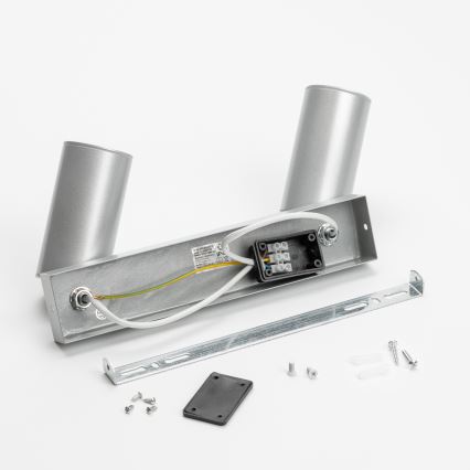 Brilagi - Koupelnové bodové svítidlo SELE 2xGU10/30W/230V IP44 stříbrná