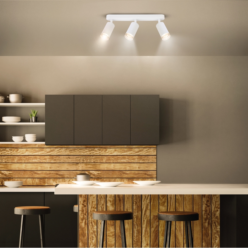 Brilagi - Koupelnové bodové svítidlo SELE 3xGU10/30W/230V IP44 bílá
