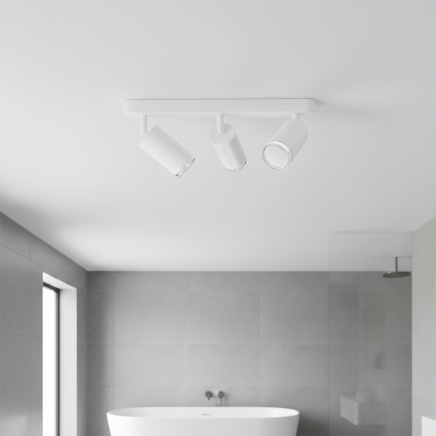 Brilagi - Koupelnové bodové svítidlo SELE 3xGU10/30W/230V IP44 bílá