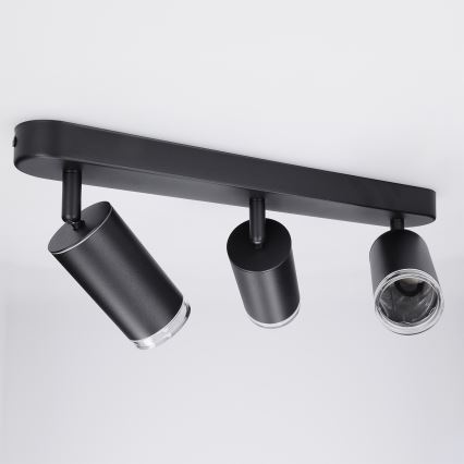Brilagi - Koupelnové bodové svítidlo SELE 3xGU10/30W/230V IP44 černá