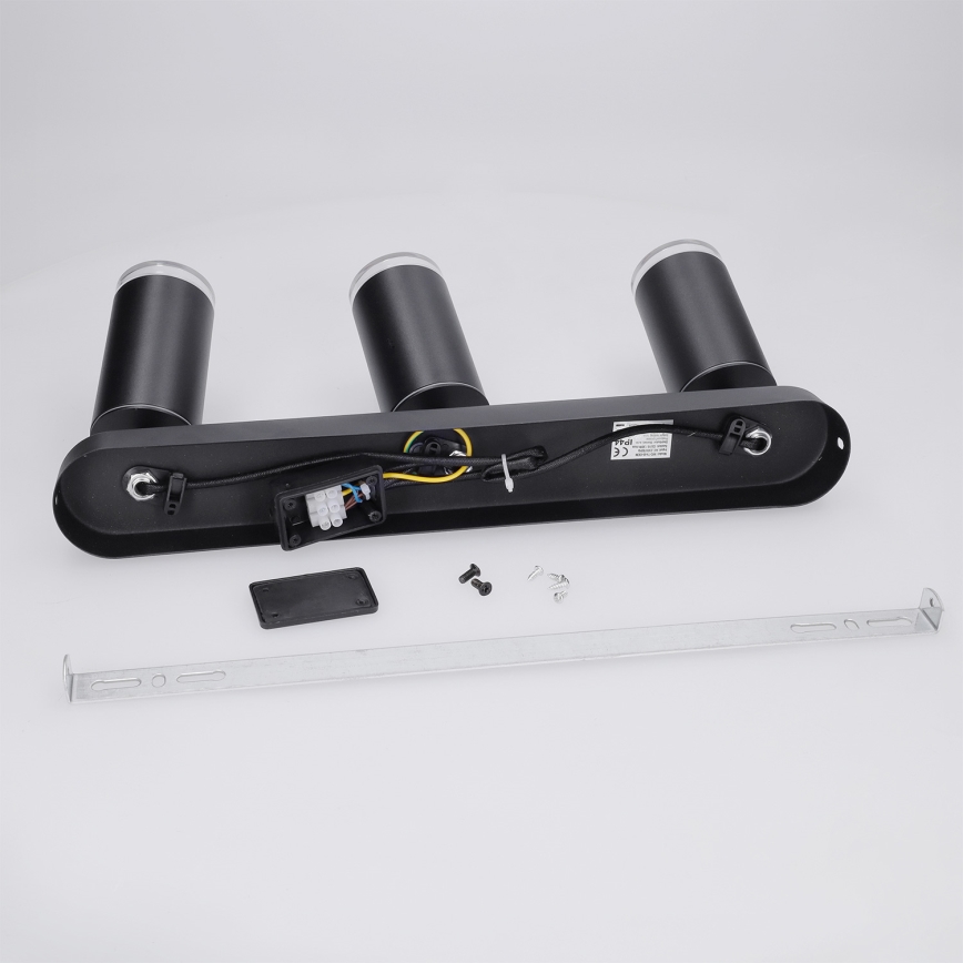 Brilagi - Koupelnové bodové svítidlo SELE 3xGU10/30W/230V IP44 černá