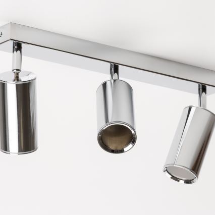 Brilagi - Koupelnové bodové svítidlo SELE 3xGU10/30W/230V IP44 lesklý chrom