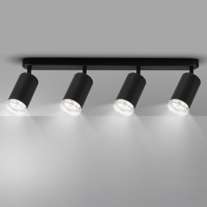 Brilagi - Koupelnové bodové svítidlo SELE 4xGU10/30W/230V IP44 černá