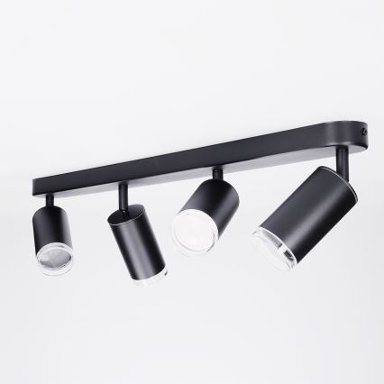 Brilagi - Koupelnové bodové svítidlo SELE 4xGU10/30W/230V IP44 černá