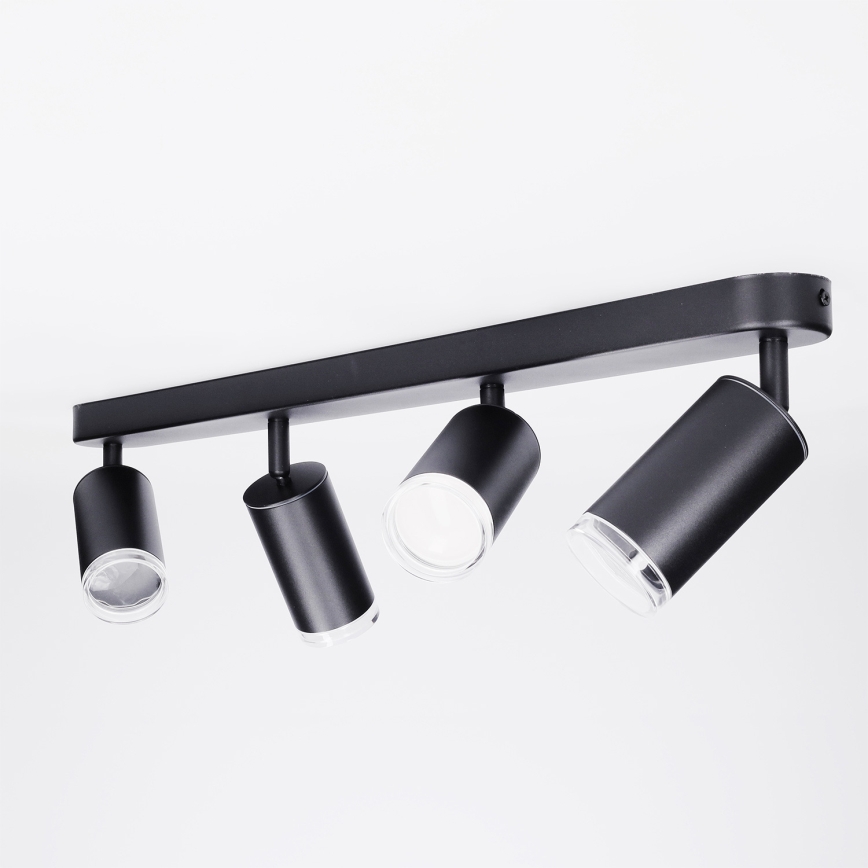 Brilagi - Koupelnové bodové svítidlo SELE 4xGU10/30W/230V IP44 černá