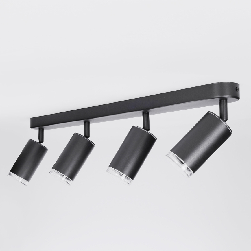 Brilagi - Koupelnové bodové svítidlo SELE 4xGU10/30W/230V IP44 černá