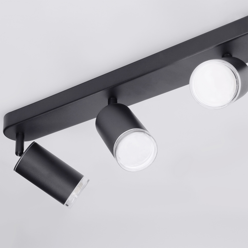 Brilagi - Koupelnové bodové svítidlo SELE 4xGU10/30W/230V IP44 černá
