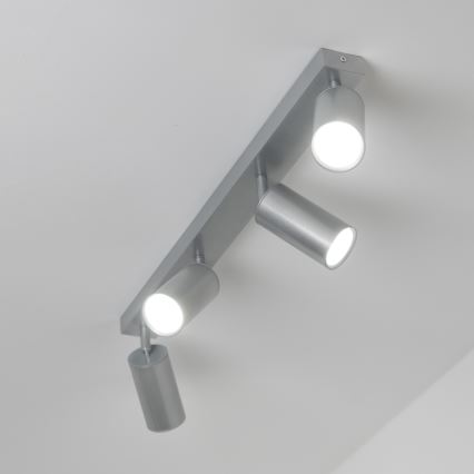 Brilagi - Koupelnové bodové svítidlo SELE 4xGU10/30W/230V IP44 stříbrná