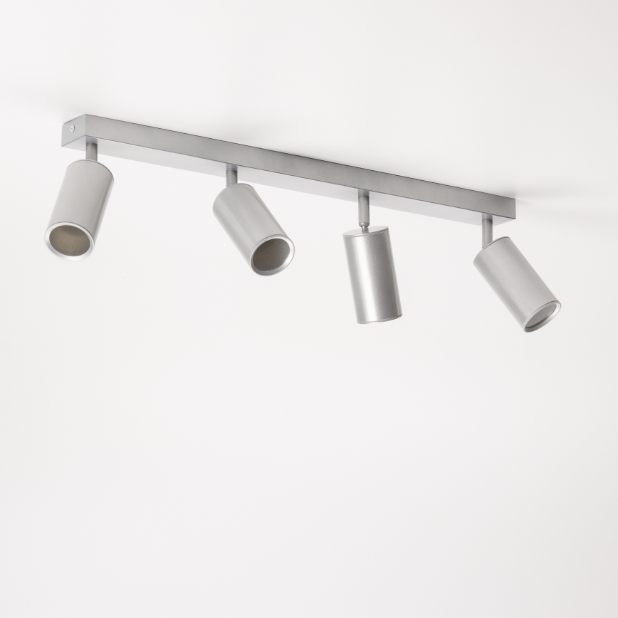 Brilagi - Koupelnové bodové svítidlo SELE 4xGU10/30W/230V IP44 stříbrná