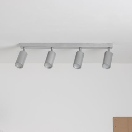 Brilagi - Koupelnové bodové svítidlo SELE 4xGU10/30W/230V IP44 stříbrná