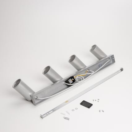 Brilagi - Koupelnové bodové svítidlo SELE 4xGU10/30W/230V IP44 stříbrná