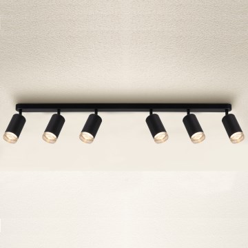 Brilagi - Koupelnové bodové svítidlo SELE 6xGU10/30W/230V IP44 černá