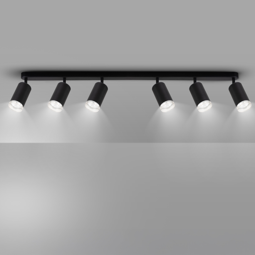 Brilagi - Koupelnové bodové svítidlo SELE 6xGU10/30W/230V IP44 černá