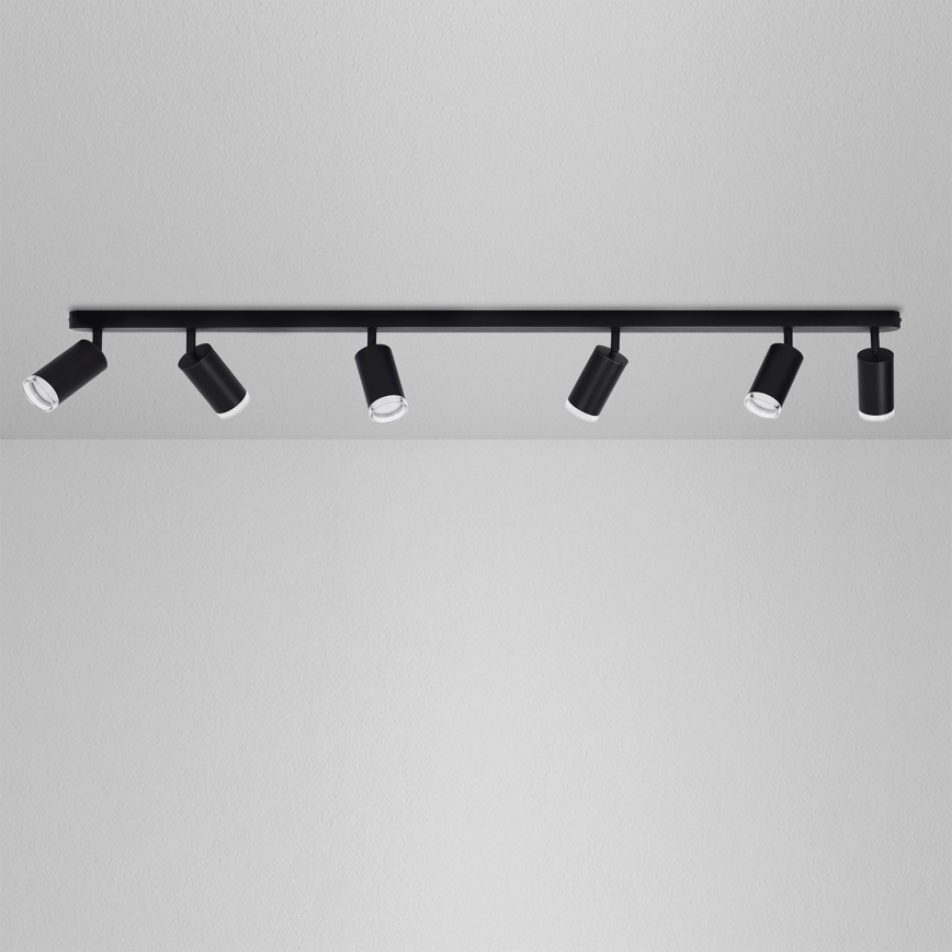 Brilagi - Koupelnové bodové svítidlo SELE 6xGU10/30W/230V IP44 černá