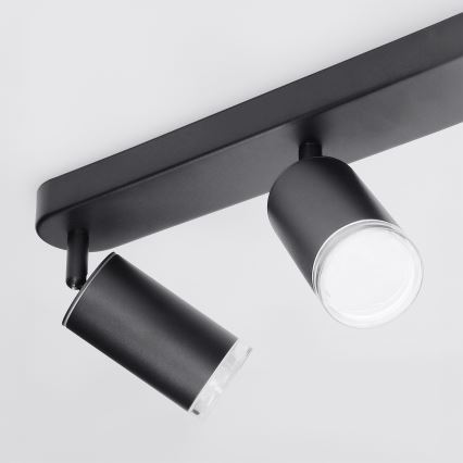 Brilagi - Koupelnové bodové svítidlo SELE 6xGU10/30W/230V IP44 černá