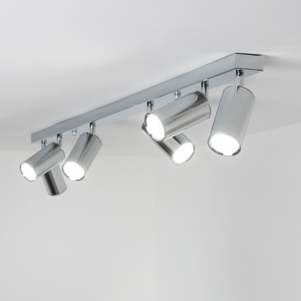 Brilagi - Koupelnové bodové svítidlo SELE 6xGU10/30W/230V IP44 lesklý chrom