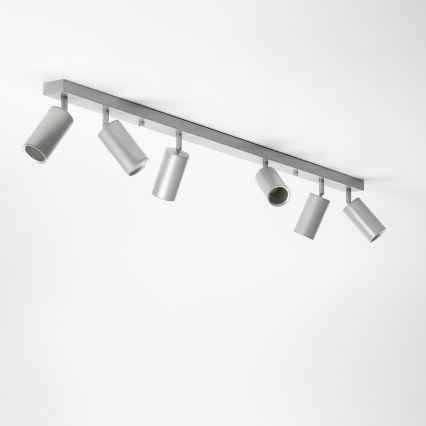 Brilagi - Koupelnové bodové svítidlo SELE 6xGU10/30W/230V IP44 stříbrná