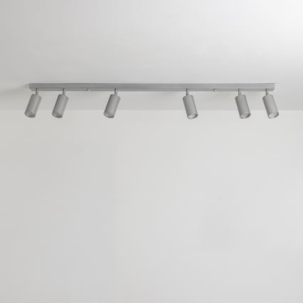 Brilagi - Koupelnové bodové svítidlo SELE 6xGU10/30W/230V IP44 stříbrná