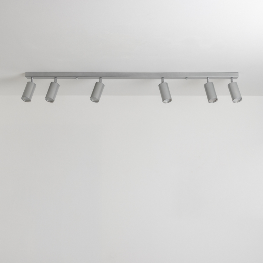 Brilagi - Koupelnové bodové svítidlo SELE 6xGU10/30W/230V IP44 stříbrná