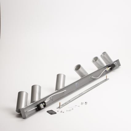 Brilagi - Koupelnové bodové svítidlo SELE 6xGU10/30W/230V IP44 stříbrná