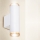 Brilagi - Koupelnové nástěnné bodové svítidlo SELE AQUA 2xGU10/30W/230V IP44 bílá