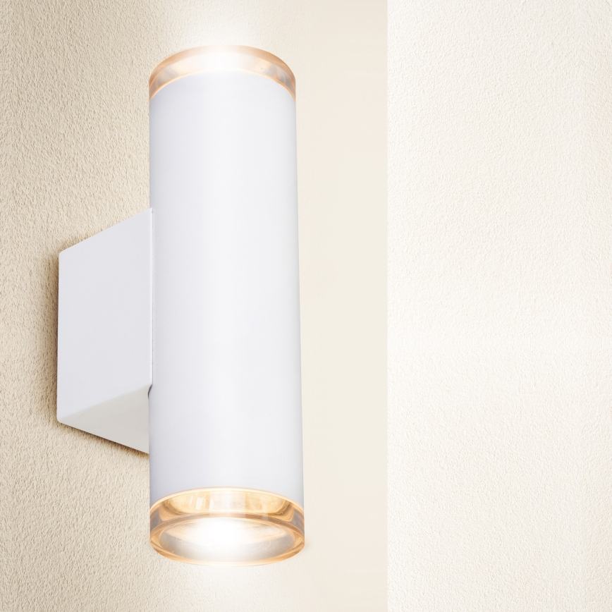 Brilagi - Koupelnové nástěnné bodové svítidlo SELE AQUA 4xGU10/30W/230V IP44 bílá
