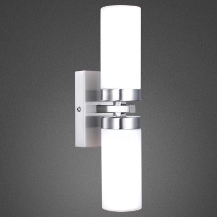 Brilagi - Koupelnové nástěnné svítidlo RAY 2xE14/40W/230V IP44