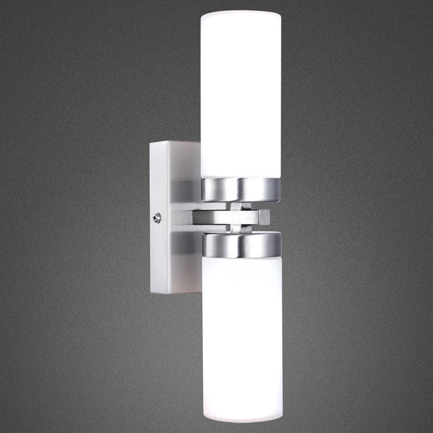 Brilagi - Koupelnové nástěnné svítidlo RAY 2xE14/40W/230V IP44