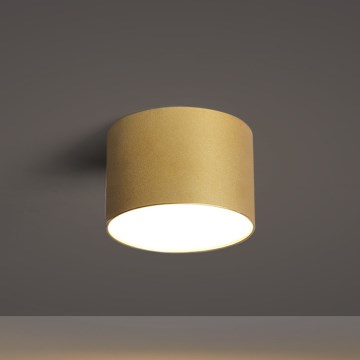 BRILAGI - Koupelnové stropní svítidlo FORIS LED/9W/230V pr. 9 cm zlatá IP44 CRI 90