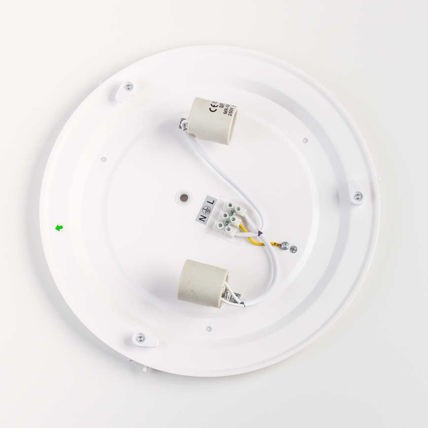Brilagi - Koupelnové stropní svítidlo POOL 2xE27/15W/230V pr. 30 cm IP54 bílá