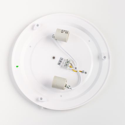 Brilagi - Koupelnové stropní svítidlo POOL 2xE27/15W/230V pr. 30 cm IP54 černá