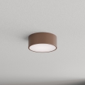 Brilagi - Koupelnové stropní svítidlo se senzorem pohybu a soumraku CLARE 1xE27/24W/230V pr. 20 cm hnědá IP54