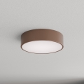 Brilagi - Koupelnové stropní svítidlo se senzorem pohybu a soumraku CLARE 2xE27/24W/230V pr. 30 cm hnědá IP54
